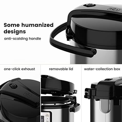 Nuwave Nutri-Pot Digital Pressure Cooker 6-quart with Stainless Steel Inner Pot & Sure-Lock Technology