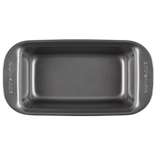 Rachael Ray Bakeware Meatloaf/Nonstick Baking Loaf Pan with Insert, 9 Inch x 5 Inch, Gray